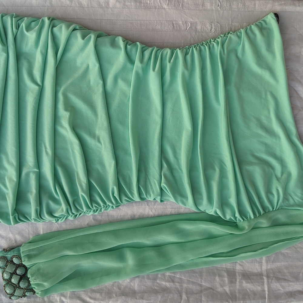 Size medium one shoulder dress, still new